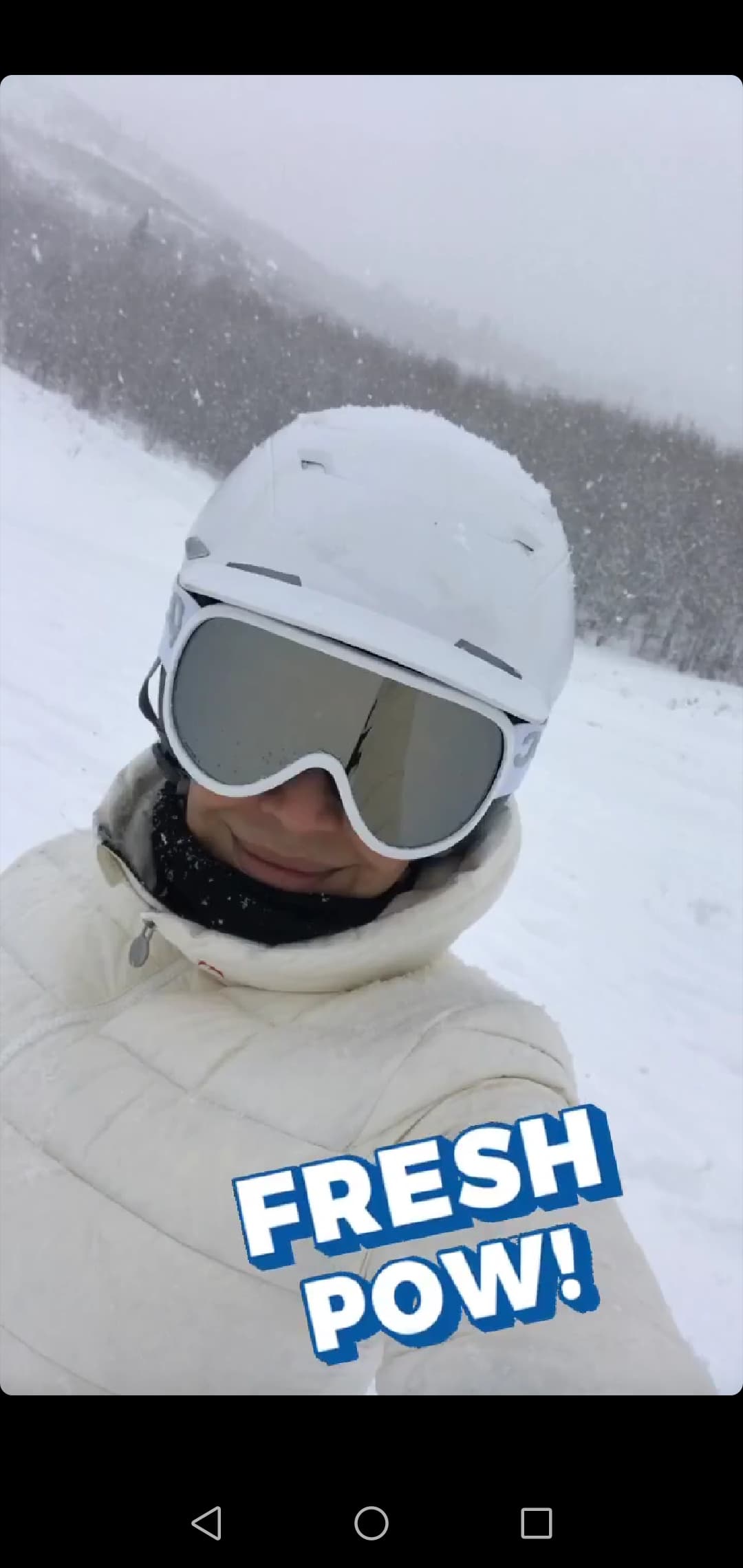 Desde el pasado miércoles 27 de noviembre, Karla se encuentra gozando de unos días de vacaciones en las montañas nevadas con su familia.