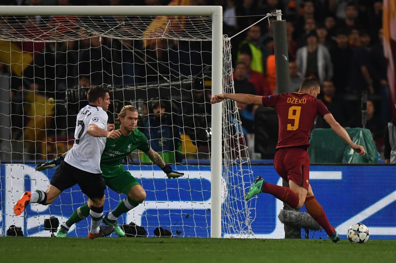 Al minuto 7 del segundo tiempo apareció la capacidad del goleador bosnio Edin Dzeko para igualar el partido 2-2 para Roma y poner el marcador global 7-4.