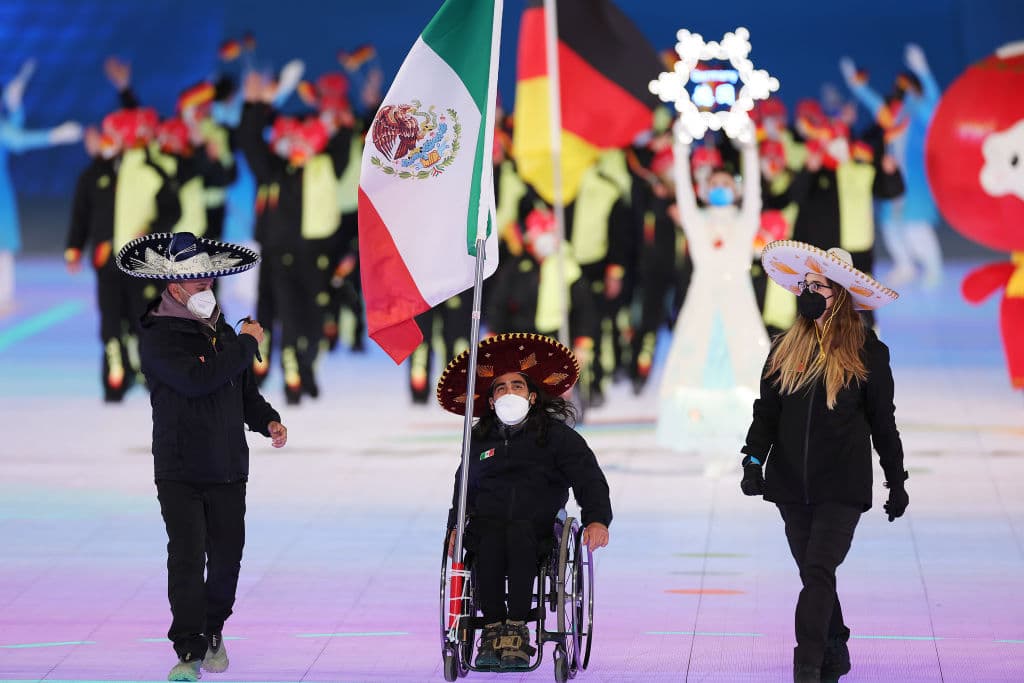 Arly Velasquez en los Juegos Paralímpicos de Inverno Beijing 2022