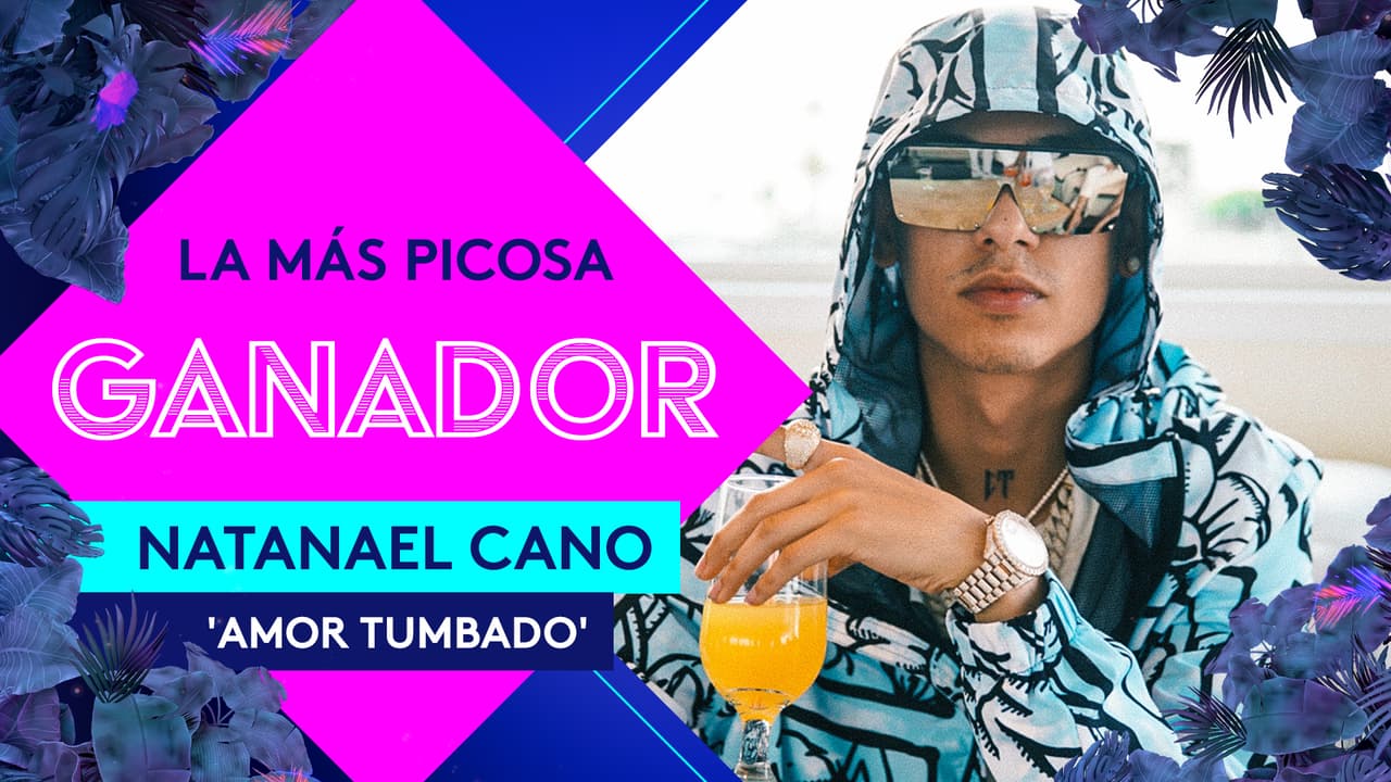 Con su tema 'Amor tumbado', Natanael Cano ganó su primer galardón por 'La más picosa'.
