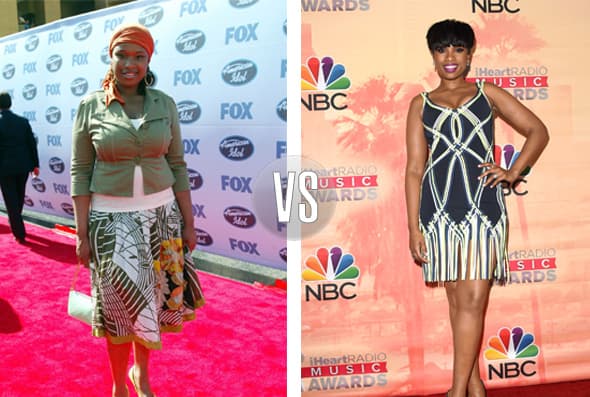 Cuando Jennifer Hudson se topó con la fama era una joven con varias libras de más, pero con los años y mucha disciplina ha logrado una tremenda evolución.