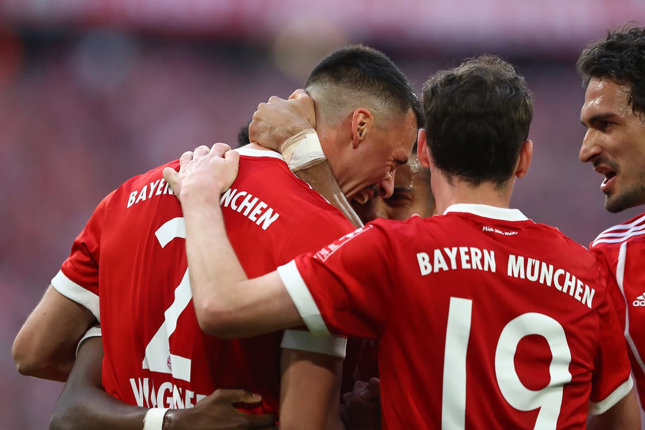 La conexión Müller-Sandro volvió a ser efectiva, esta vez con un cabezazo y una floja respuesta del portero Yan Sommer.