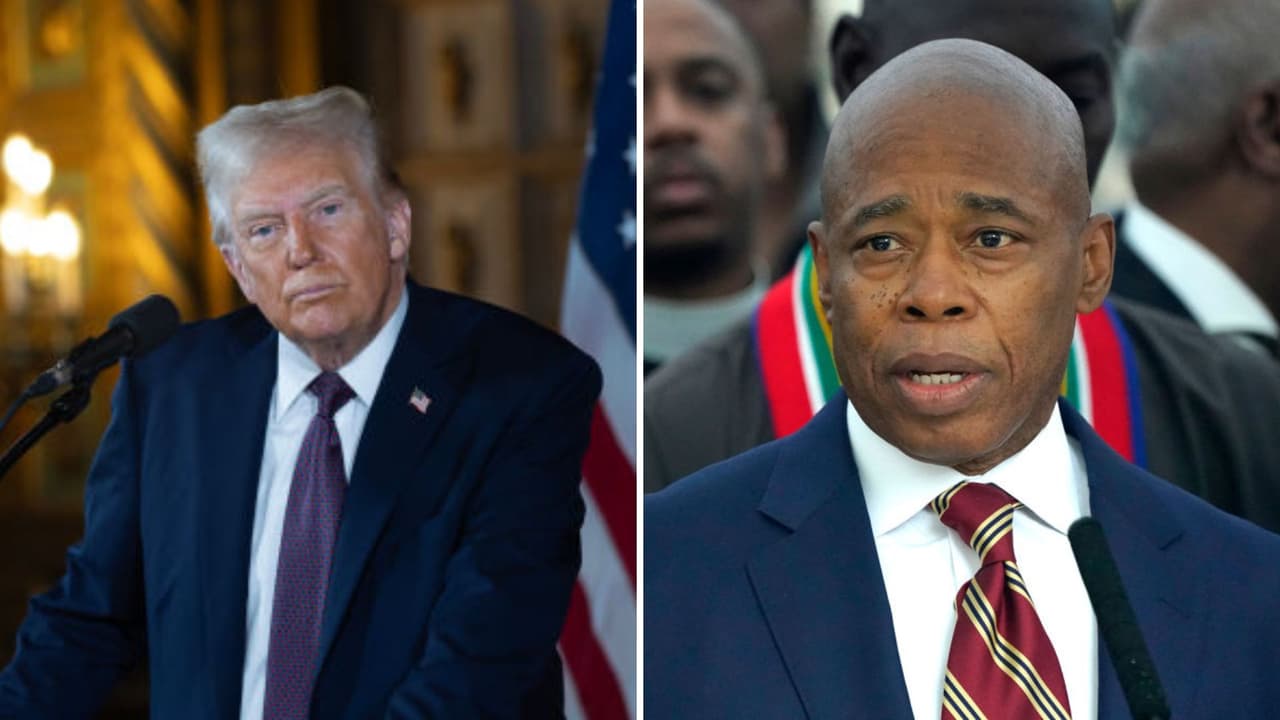 El alcalde de NYC Eric Adams y Donald Trump se reúnen: de esto hablaron