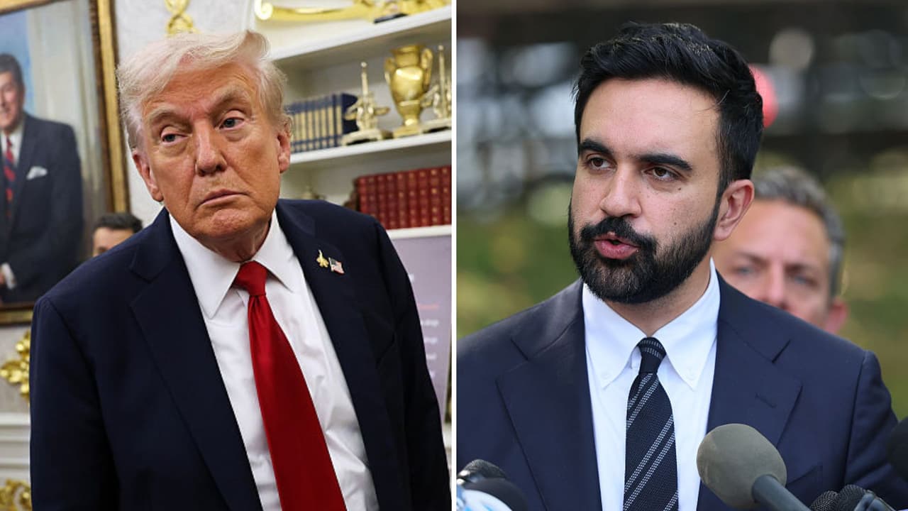 Trump amenaza con cortar fondos a NY si Mamdani gana la alcaldía; candidato responde