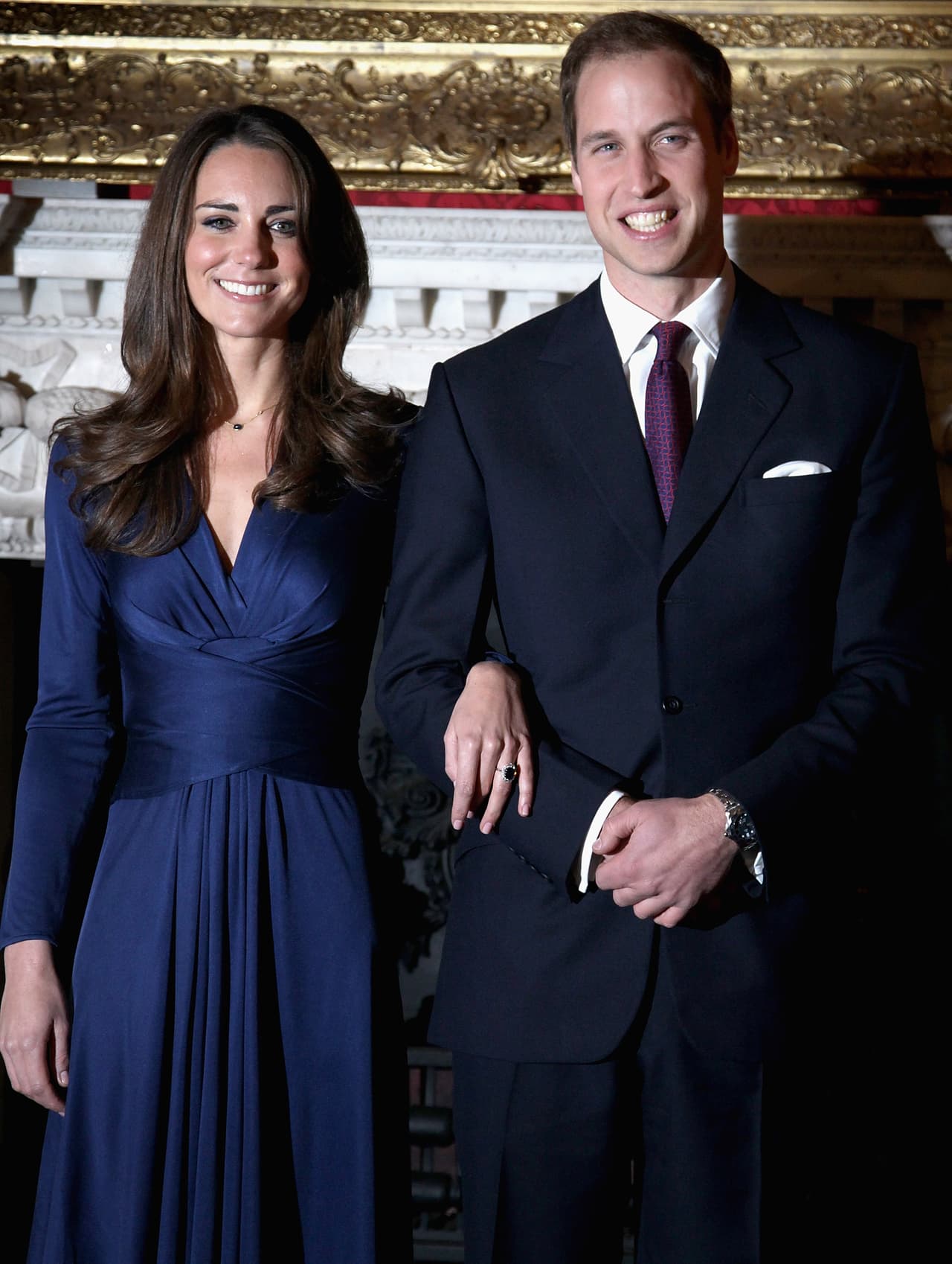 Tal es el caso del Príncipe William y su ahora esposa, Kate Middleton.