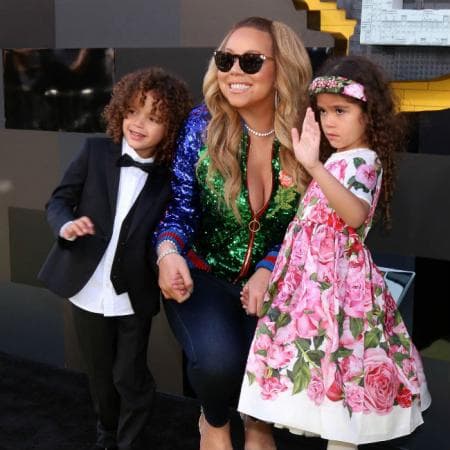 Mariah Carey, es otra de las cantantes que tienen gemelos: Moroccan y Monroe.