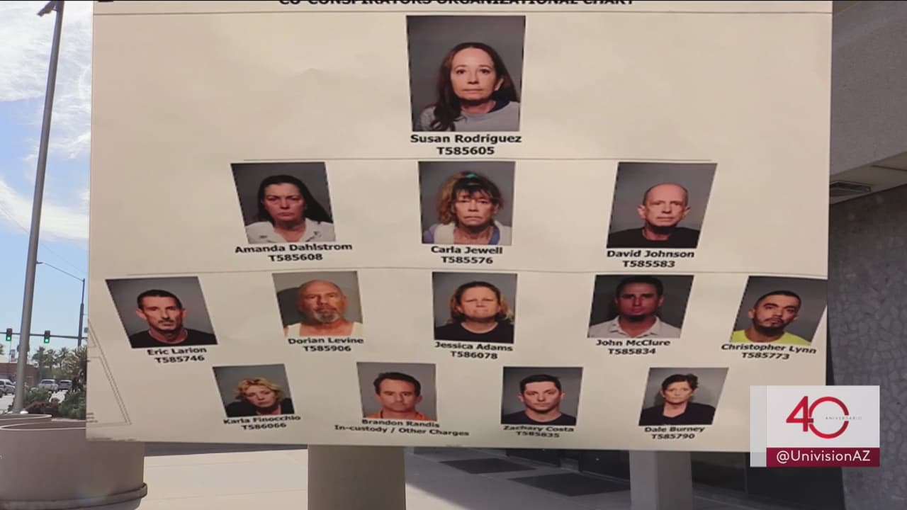 Arrestan a 13 personas en Arizona señaladas de cometer millonarias estafas a adultos mayores
