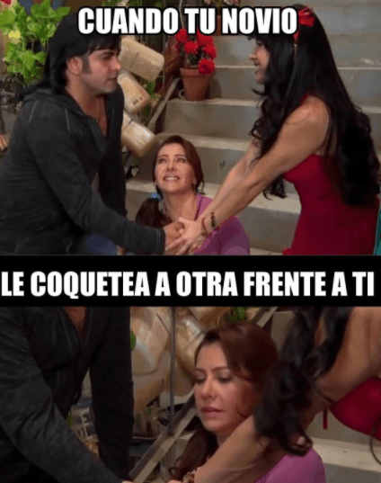 Cuando tu novio se vuelve un descarado como 'Albertano', lo mejor es guardar la compostura como la mujer respetable que eres y esperar el momento indicado para atacar.