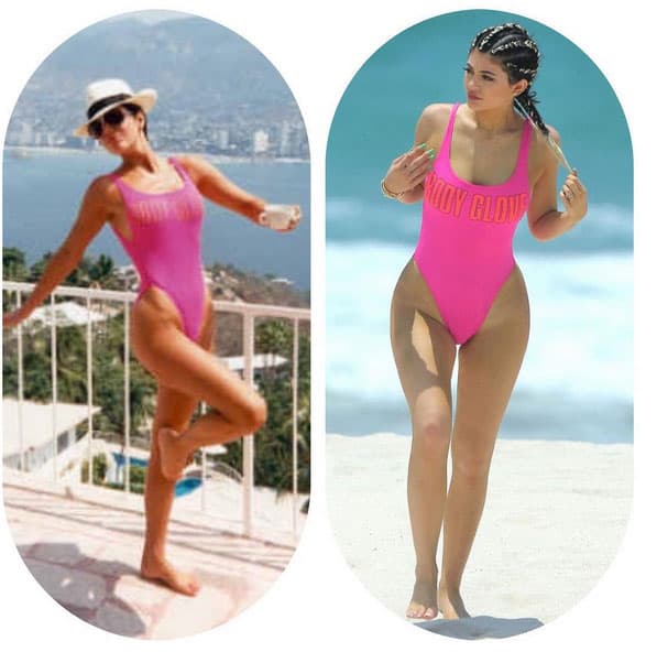 Sorpresa: ¡el bikini solía ser de su mamá, Kris Jenner!