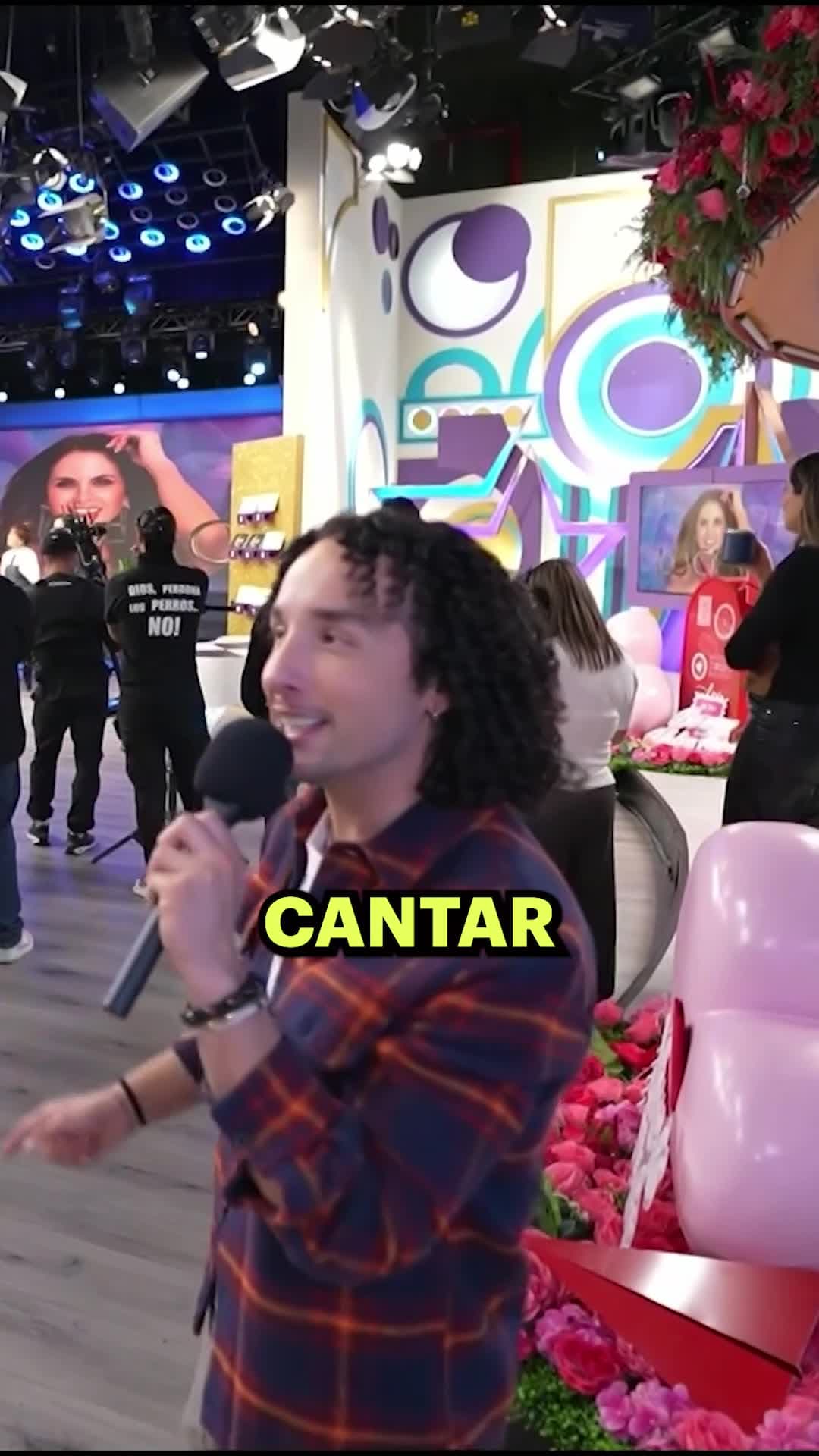 Detrás de cámaras del homenaje a Lucero en Hoy