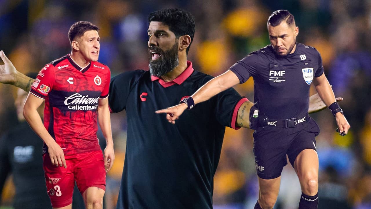 Tigres vs. Tijuana: Sebastián Abreu se queja del arbitraje de ‘Gato’ Ortiz