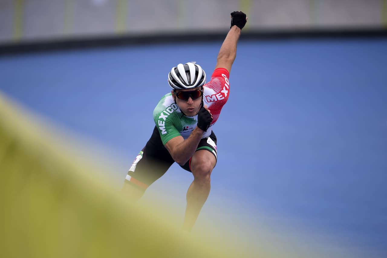 El mexicano acabó dentro del podio solamente por debajo del colombiano Pedro Causil y el venezolano Johan Guzmán.