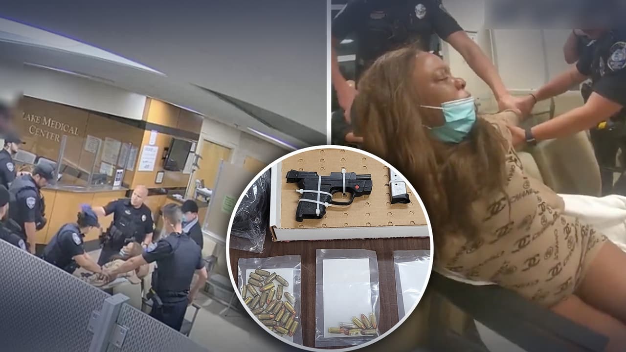 Arrestan a paciente armada en la emergencia de un hospital