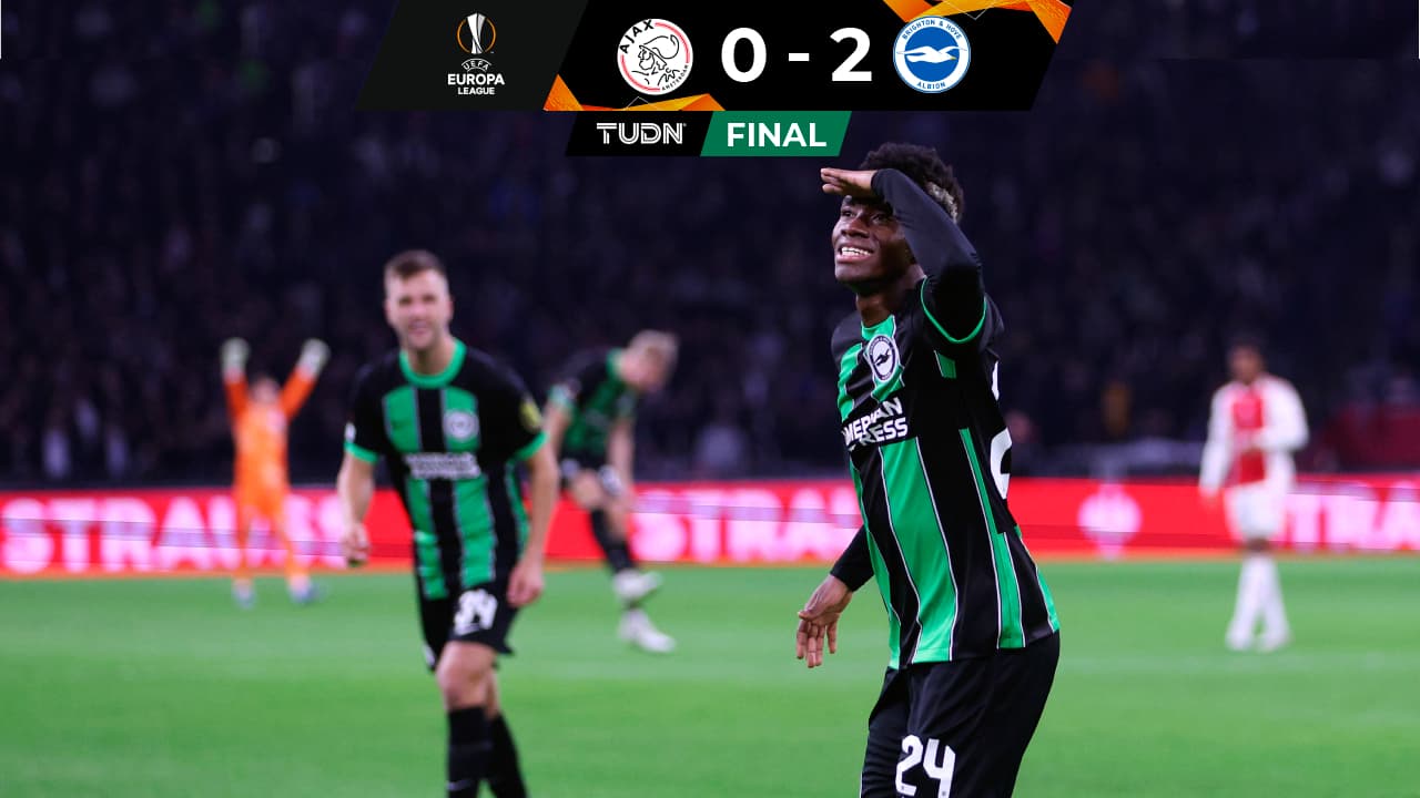 Resumen | ¡No levantan! Ajax sufre descalabro en casa frente al Brighton