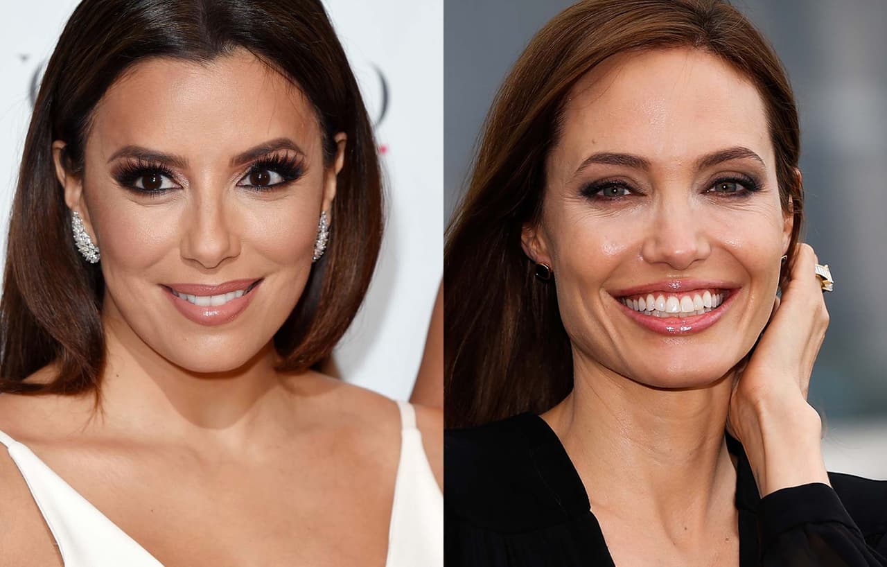 Eva Longoria VS Angelina Jolie. Edad: 41