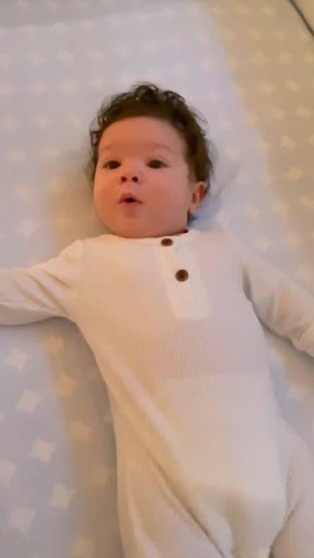 El adorado Gennaro ya vivió una primera probadita de las celebraciones de fin de año. 
<br>