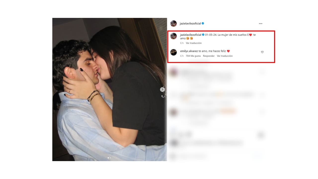 Los jóvenes tendrían un mes de relación.