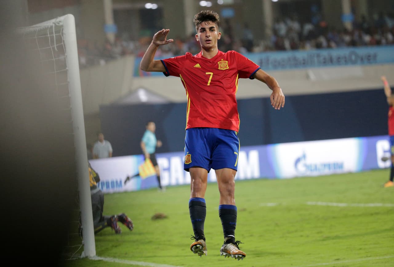 El español Ferran Torres del Valencia.