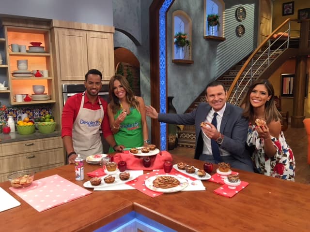 Eliecer Marte nos conquistó a todos con rosas, pero de hojaldre y manzana.