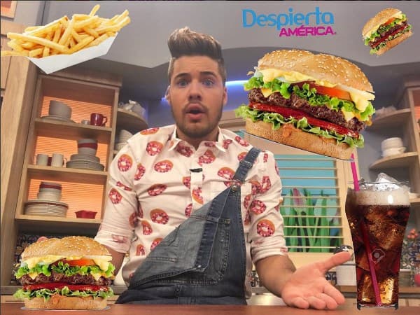 A todos menos a William. Hoy es National Junk Food Day y quiere comer de todo.