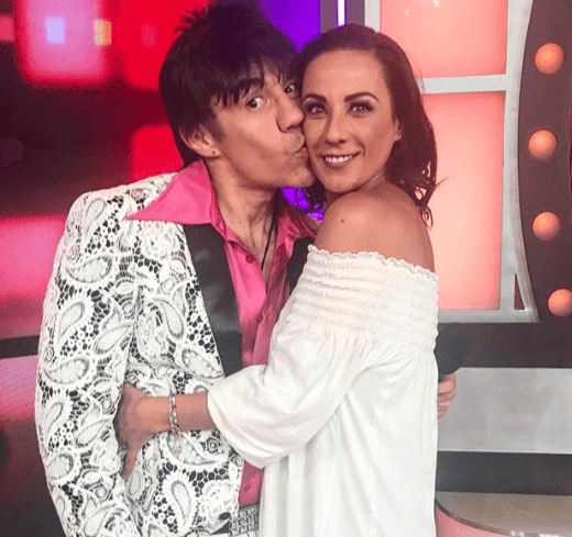 Consuelo Duval es una de las actrices más cercanas al actor. Sin olvidar que en la ficción fueron una de las parejas más divertidas como El Vítor y la Nacaranda.