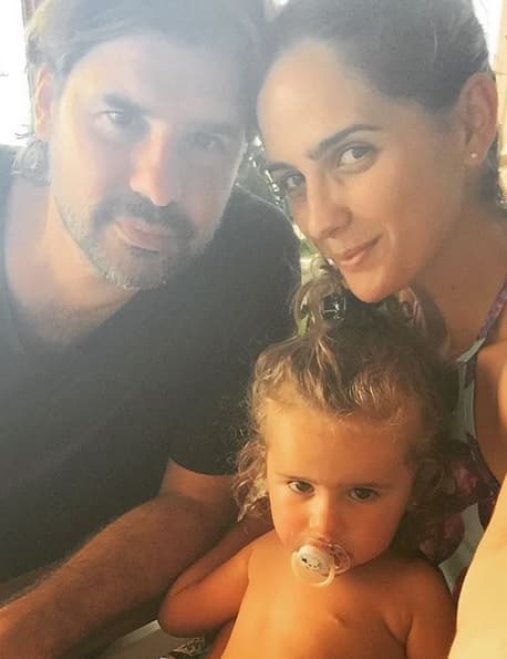 Antonio y Daniela debutaron como padres en 2013 de la pequeña Zulú