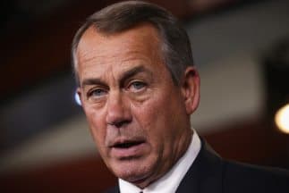 El congresista John Boehner (republicano de Ohio), presidente de la Cámara de Representantes del Congreso de Estados Unidos.