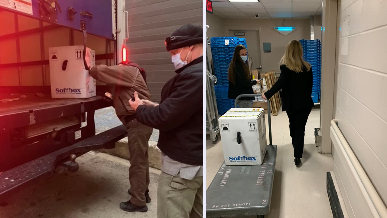 Llegan las primeras vacunas contra el coronavirus al hospital MD Anderson