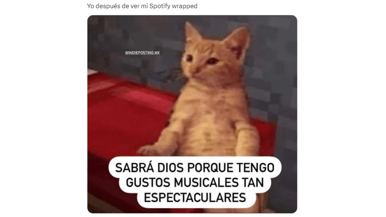 Internet recibió con gusto el Spotify Wrapped 2023