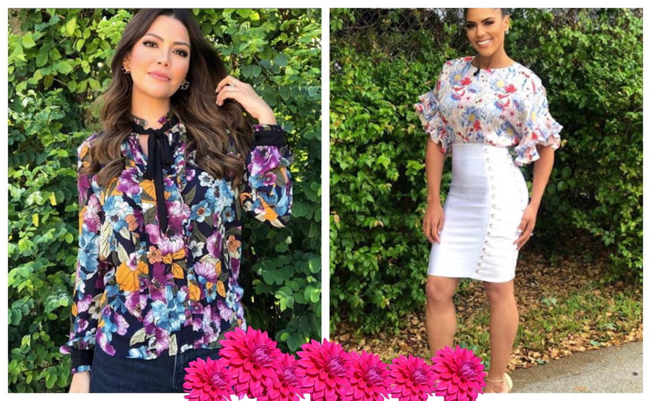 Los diseñadores han decidido que las flores se adueñarán del año llevándolo no solo en primavera, sino en cada época, incluso con abrigos y suéteres para el invierno. Pero antes de llegar al frío, Ana Patricia y Francisca se están echando las flores... Pero en sus 'outfits'. ¡Se ven increíbles!