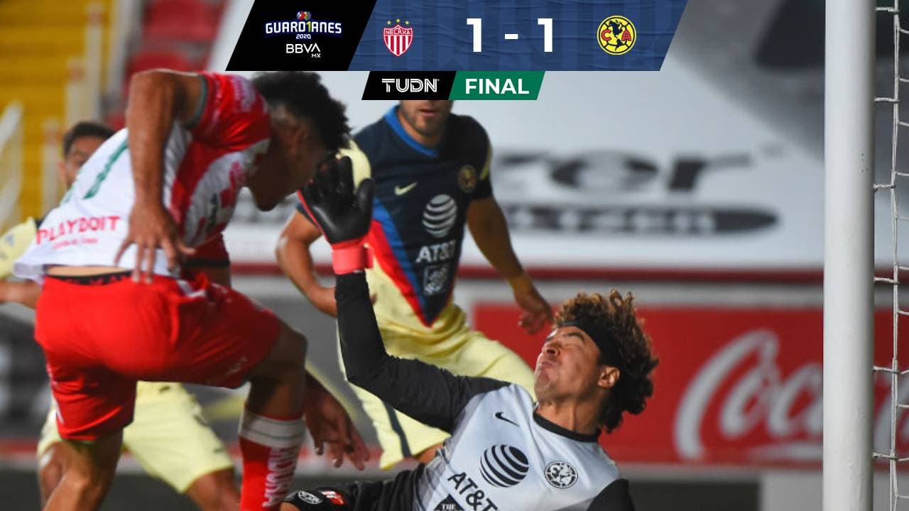 Necaxa empata al América en la Jornada 3 del Guard1anes 2020 BBVA MX