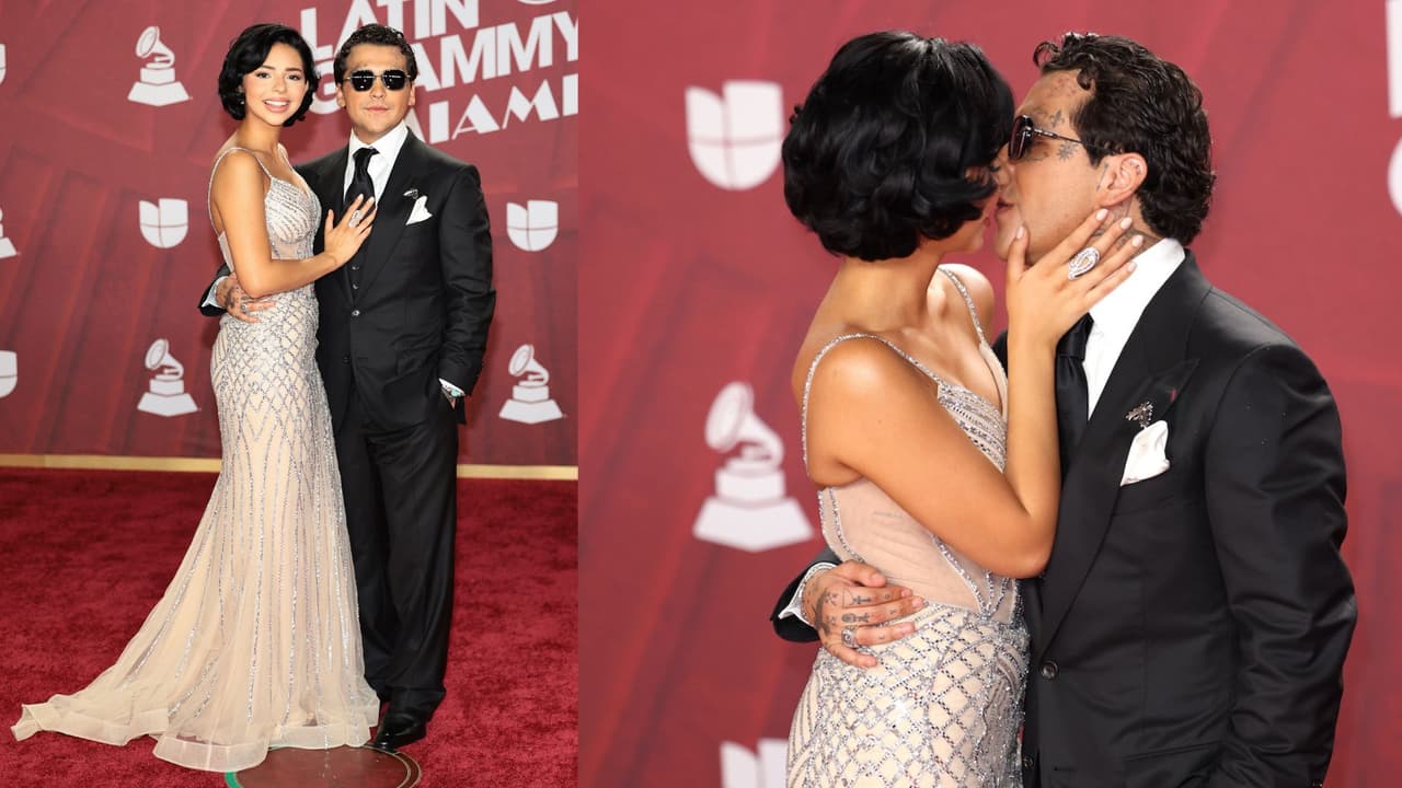 Ángela Aguilar y Nodal en Latin GRAMMY 2024.