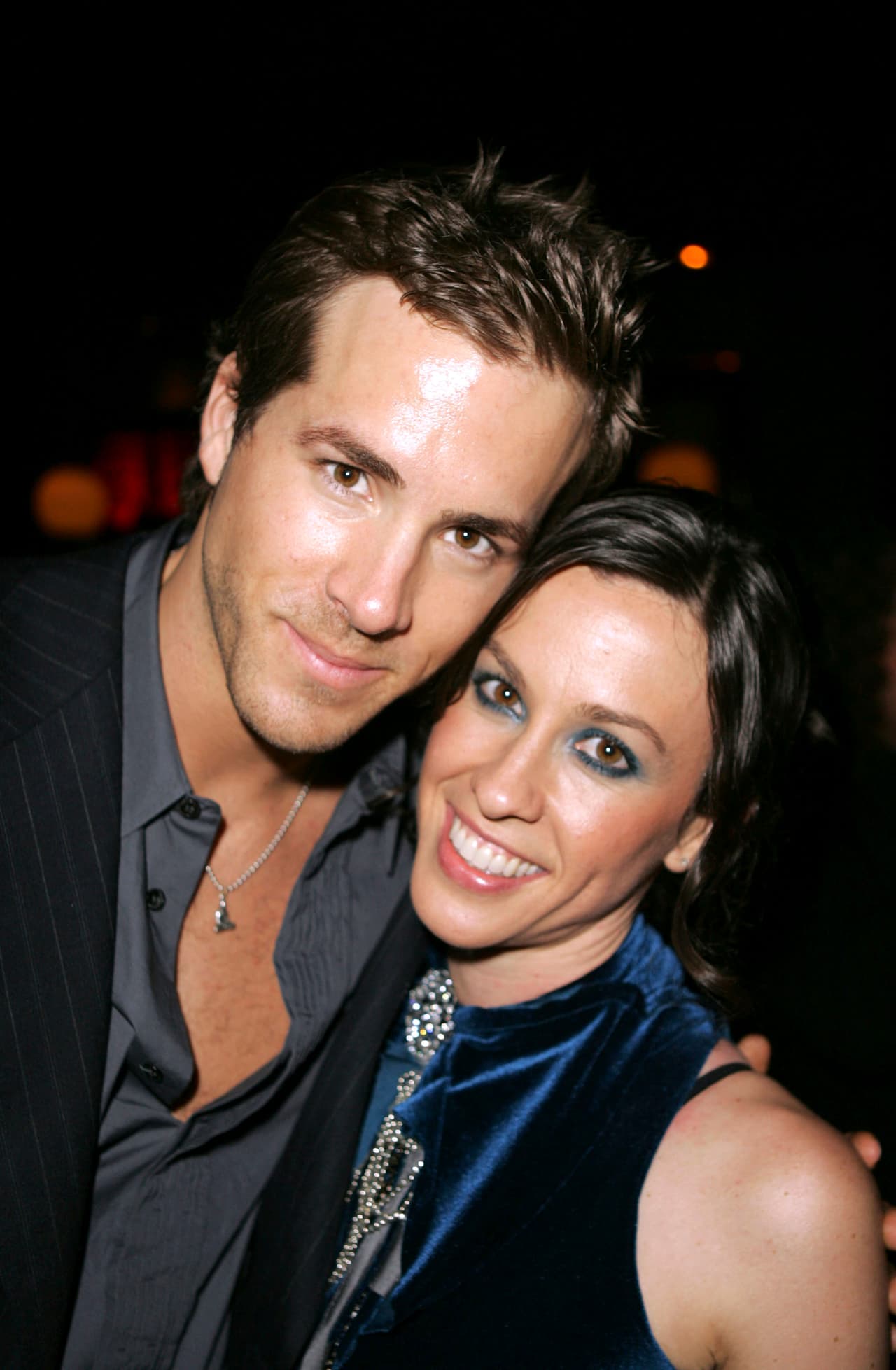 Ryan Reynolds y Alanis Morissette tuvieron un romance muy sólido con planes de boda incluidos.