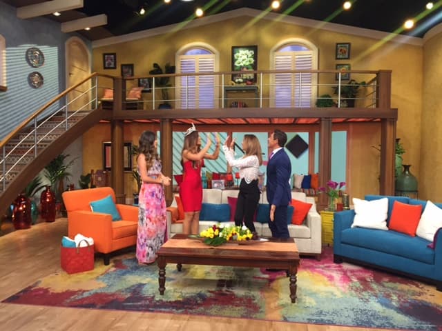 Clarissa tuvo un cálido y alegre recibimiento.