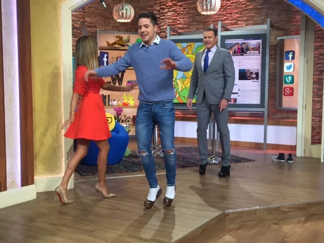 El objetivo era lucir lo más normal posible y con andar con mucho estilo.