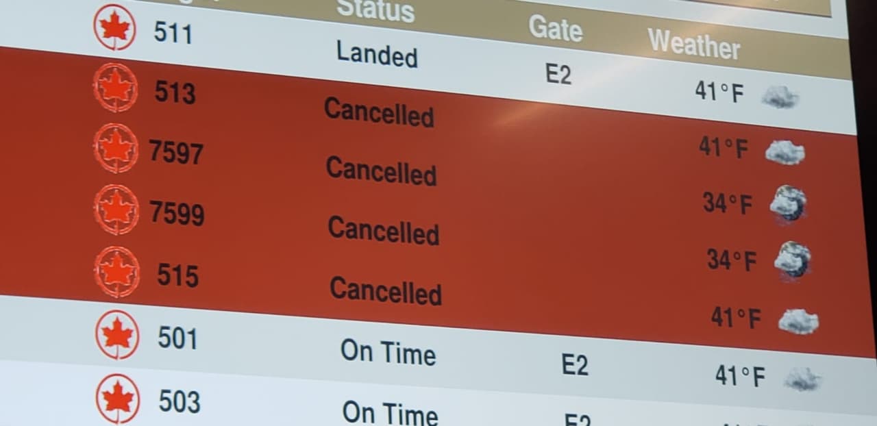 Tormenta de nieve: casi 800 vuelos cancelados en el aeropuerto O'Hare 