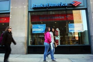 Bank of America cayó en rojo en el primer trimestre