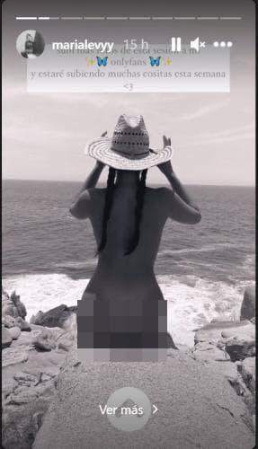 Y también advirtió a sus seguidores que las fotos que no pasaron por la censura de Instagram podían encontrarlas en OnlyFans. 
<br>