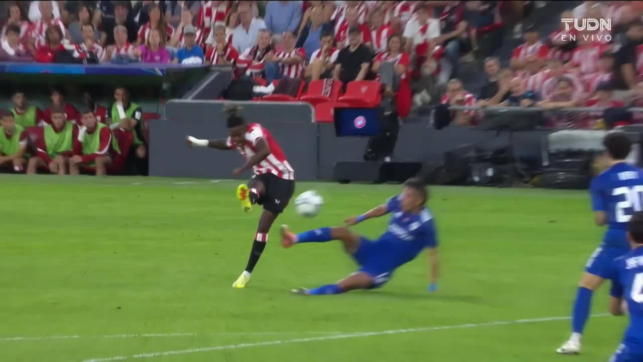 ¡Iba a ser un golazo de Nico Williams! ¡Se salva Qarabag!