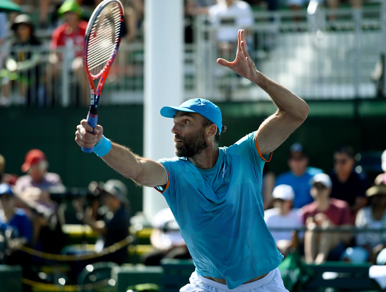 Karlovic cumplió 40 años el pasado 28 de febrero y este fue su primer partido desde entonces. El balcánico ostenta la marca de ser el campeón de un torneo de mayor edad.