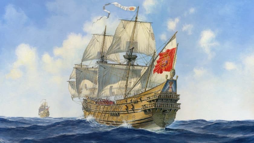 En enero de 1656, el galeón Nuestra Señora de las Maravillas que transportaba en sus entrañas un invaluable tesoro
<b>se hundió tras chocar con otro barco de su flota</b> y estrellarse contra un arrecife de coral frente a Las Bahamas. El barco era capaz de transportar 891 toneladas; sin embargo, en ese recorrido desde Cuba a Sevilla, España, llevaba más carga de la habitual.