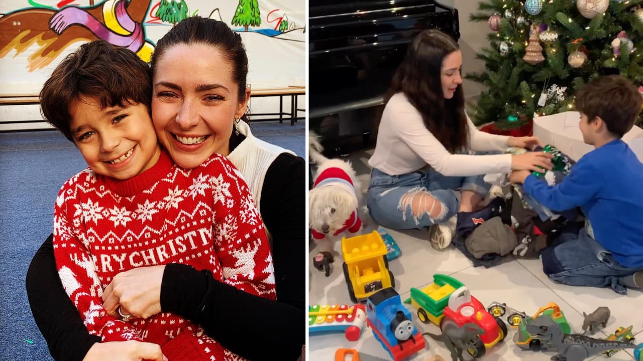 El hijo de Ariadne Díaz donó sus juguetes y ropa a los niños más necesitados: fue el más feliz de hacerlo