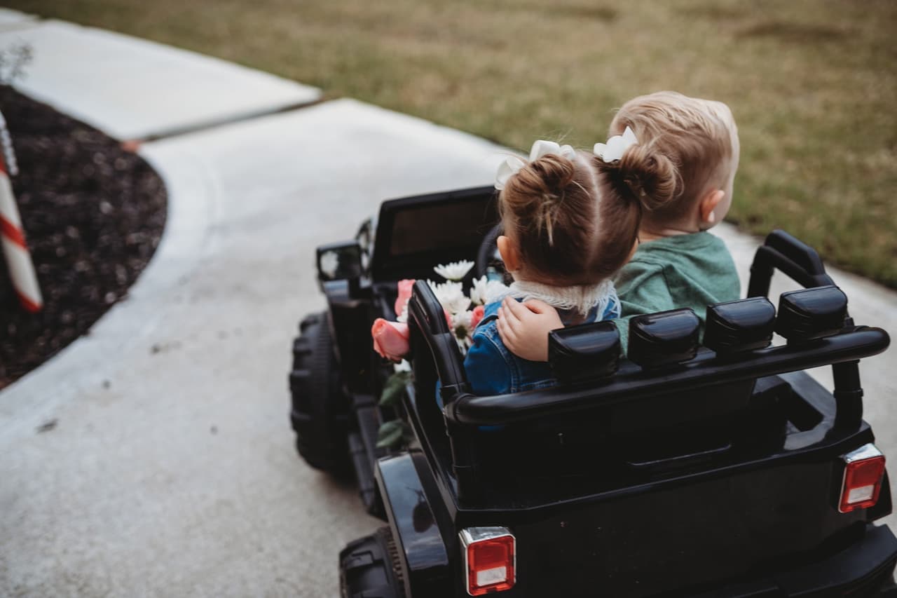 El paseo concluyó con una cita con una linda pequeña.