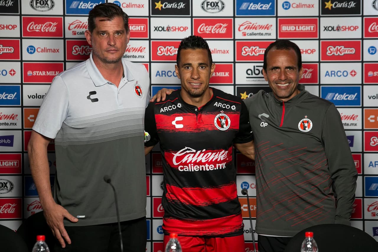 Otro equipo que también presentó refuerzo fue Xolos, equipo que le pone potencia a su ataque con la llegada de Camilo Sanvenzzo.