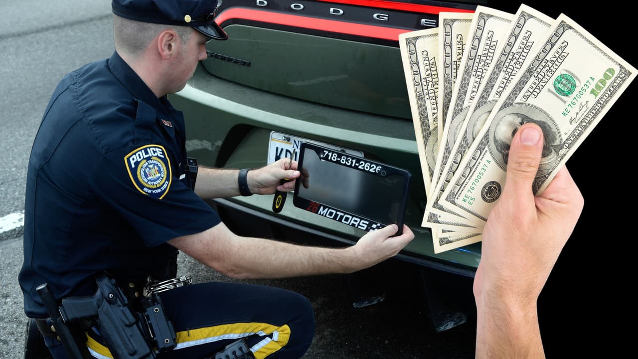 Nuevas multas por tapar las placas de autos en Nueva York: entran en vigor a partir del 16 de abril