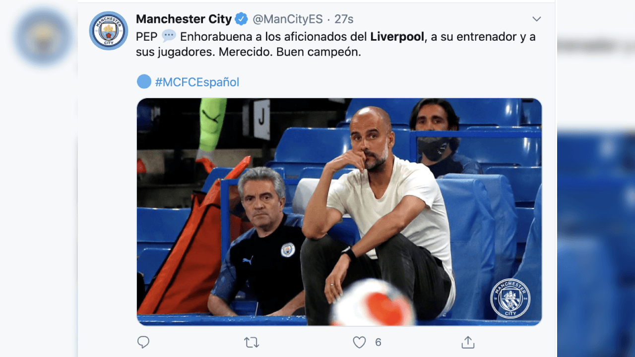 Desde LeBron James, hasta los clubes de la Premier League se tomaron un tiempo para felicitar al nuevo campeón de Inglaterra.