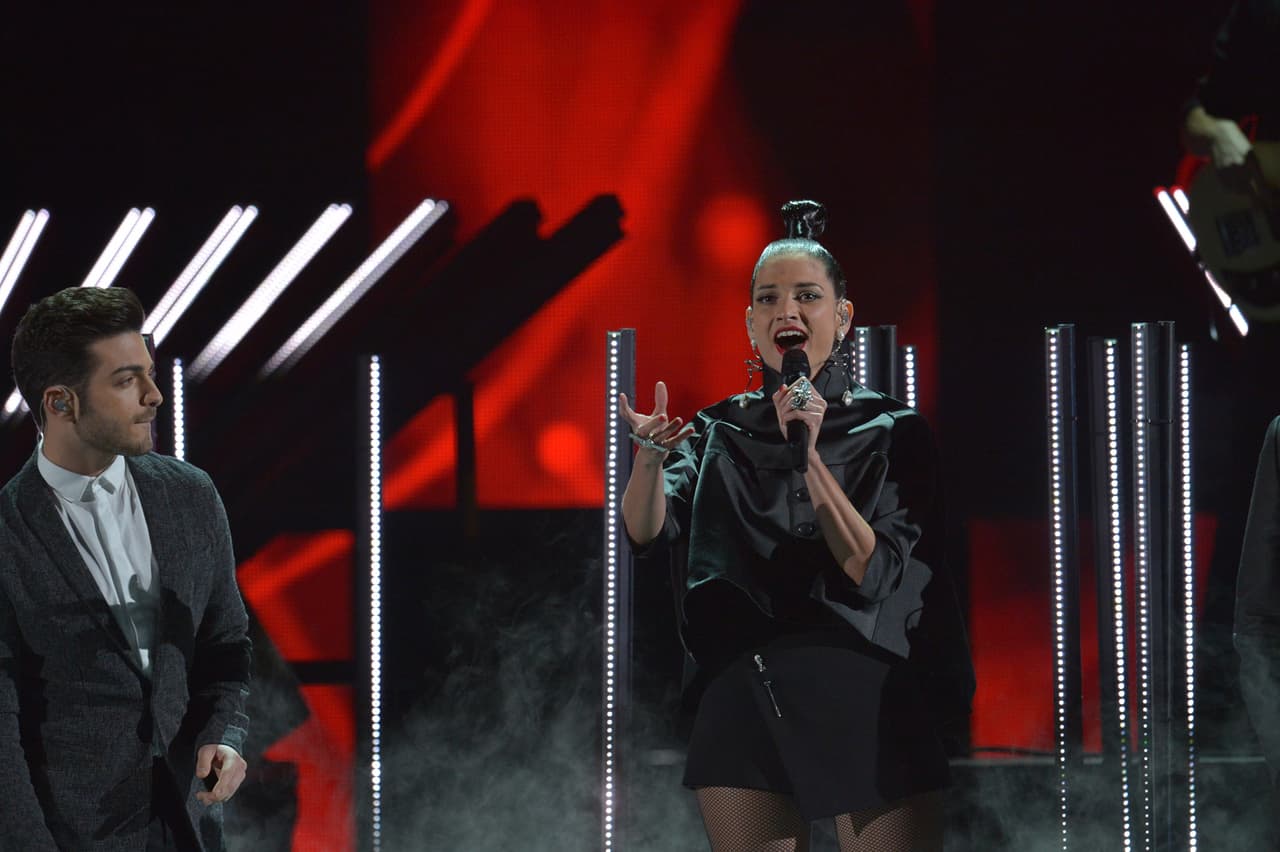 Natalia Jiménez nos sedujo con su potente voz.