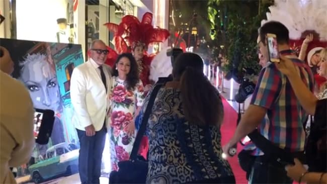 Gloria y Emilio tuvieron una gran fiesta latina, donde el ambiente cubano predominó.