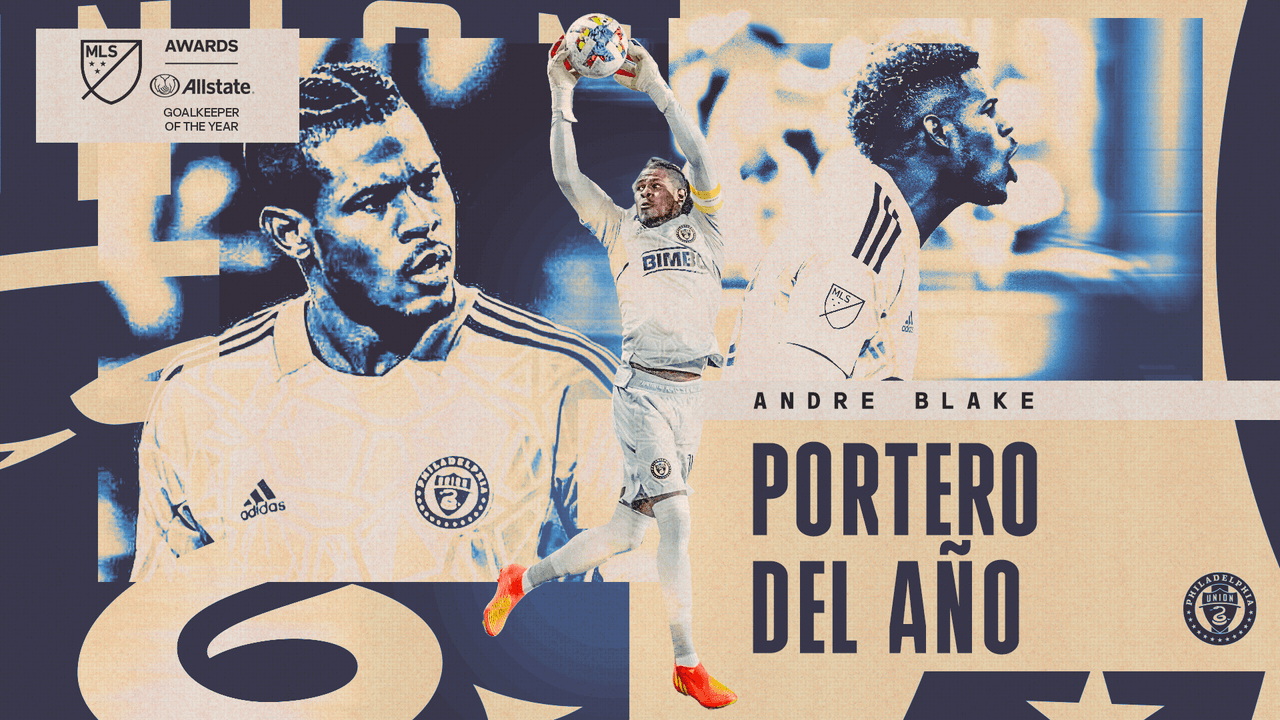 Es un muro: Andre Blake es el Portero del Año 2022 en la MLS