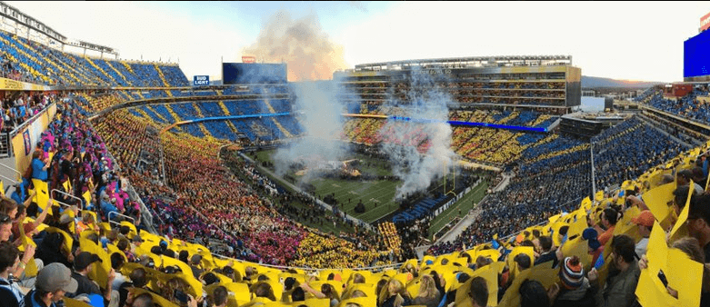 Pirotecnia, banderas y colores, todos los ingredientes básicos para que la magia surgiera.